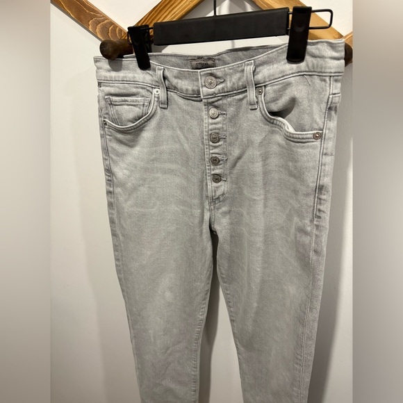 Like new- CITIZENS OF HUMANITY- OLIVIA High rise slim ankle Jean - Picture 5 of 11